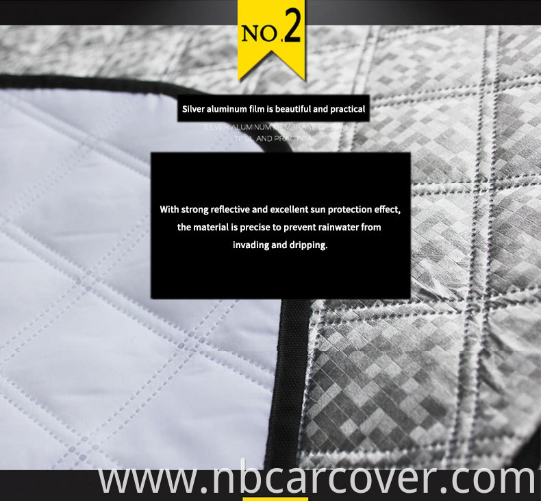 Promotion sales automatic water heat proof oxford farbics winter protection snowproof car covers